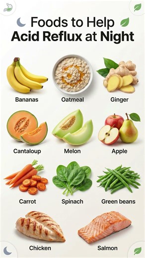 Eat These 11 Foods at Dinner You and Won't Regret #acidreflux #shortshealth #shorts