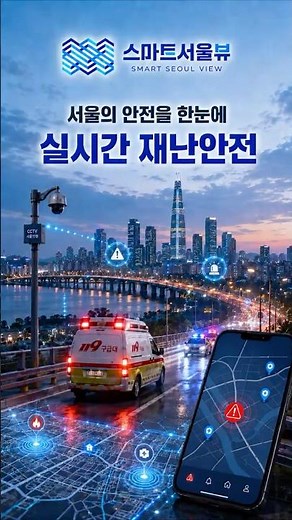 서울 사고·화재, 어디서 확인할까?🚨 위치·현황·CCTV까지 한눈에! | 스마트서울뷰 #서울시 #스마트서울뷰 #실시간재난안전