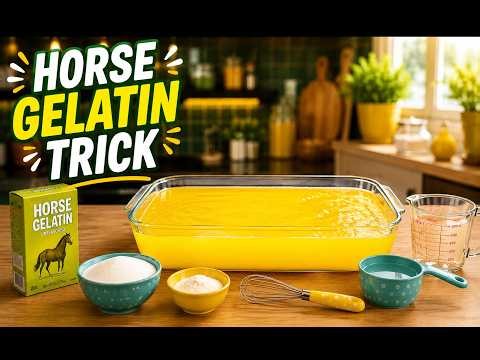 How to cook Horse Gelatin at Home: A Simple Beginner Guide to Ingredients