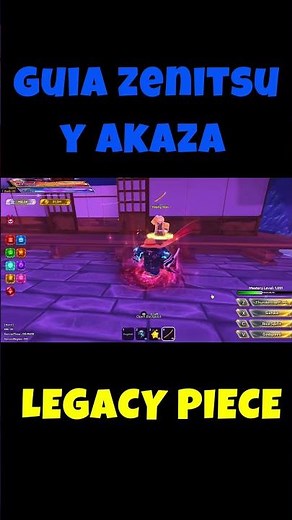 HOW TO GET ZENITSU AND AKAZA GUIDE LEGACY PIECE#LegacyPiece #Roblox #zenitsu #akaza #shorts