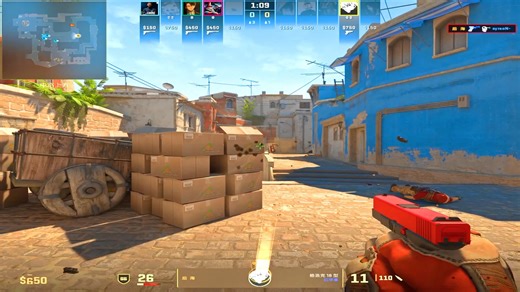 偶遇职业选手Kaze 被锁死沙袋1v5