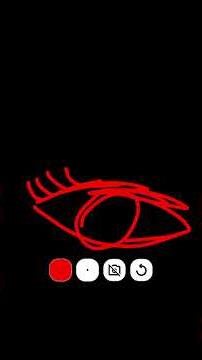 I drew eyes in srawing mm