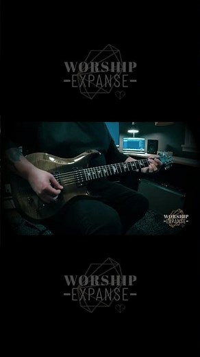 Everlasting God | Electric Guitar Cover | Worship Expanse #shorts