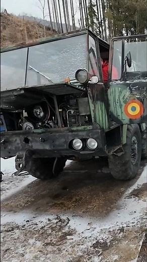 17,6L Diesel V12 Start After Years #coldstart