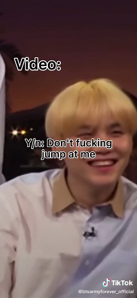 Y/n on The Late Late Show with James Corden as the 8th Member of BTS