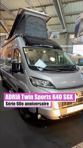 ADRIA Twin Sports 640 SGX - Série spéciale 60 ans