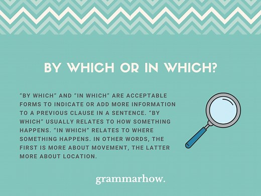 By Which or In Which? When to Use Each (Examples)