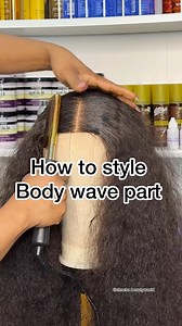 How to style body wave part | Chacha beautyworld