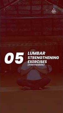 Back Pain Relief! Lumbar Exercises You Must Try