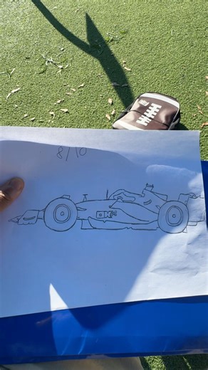 ✍️ 🏎️ F1 car drawing🏎️✍️ 8/10