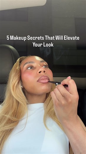 These hacks will instantly improve your makeup✨ 1. Set your concealer first. Apply a pressed powder under your eyes before using loose setting powder to help lock your concealer in place and minimize creasing. 2. Skip the beauty blender. Use a brush or powder puff for a smoother under eye. 3. Start with a smooth canvas. Dermaplane your face to remove peach fuzz, then do your skin prep and apply primer before makeup for the smoothest base. 4. Double line your lips. Apply lip liner before your lip