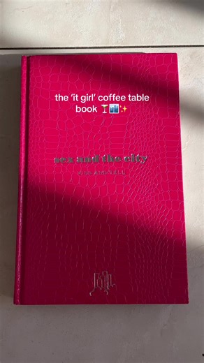 The 'It Girl' Coffee Table Book: A Must-Have for Satc Fans