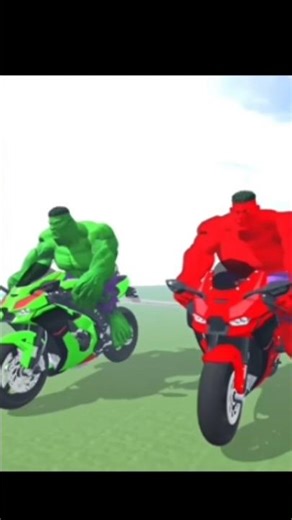 Franklin Found Gaint Green Hulk & Red Hulk Bike - INDIAN BIKES DRIVING 3D💚 #indianbikedriving3d