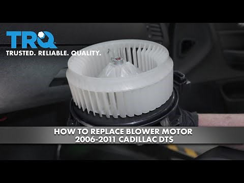 How to Replace Blower Motor 2006-2011 Cadillac DTS