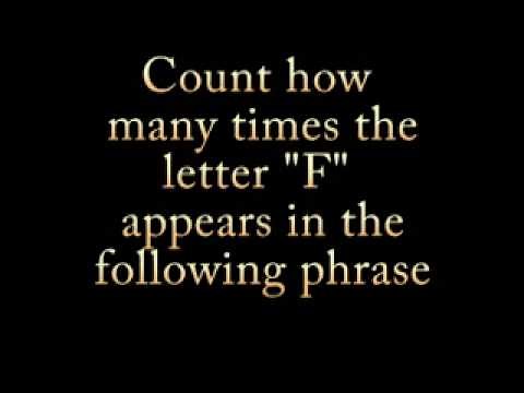 How Smart Are You?? Awareness Test - 10 second IQ test