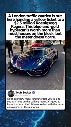 $2 5 MILLION KOENIGSEGG VS TRAFFIC WARDEN