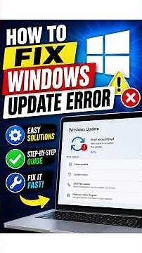 Windows Update Error in Windows 11? Fix It NOW!