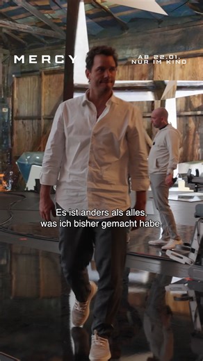 Chris Pratt nimmt dich mit hinter die Kulissen von #MercyFilm - Ab 22.1. NUR im Kino. Gefilmt für IMAX, erlebe den Thriller in 3D. | Sony Pictures