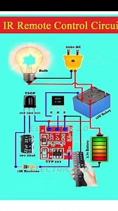 IR remote control #electrical #transistor #electronic #electric #diodetesting #electrician | Electric 2.0