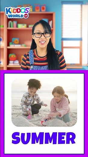 Learning the 4 Seasons with Miss V