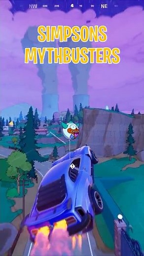 Simpsons x Fortnite Mythbusters