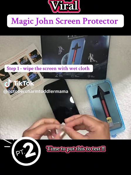 Magic John Screen Protector: Easy Installation Steps