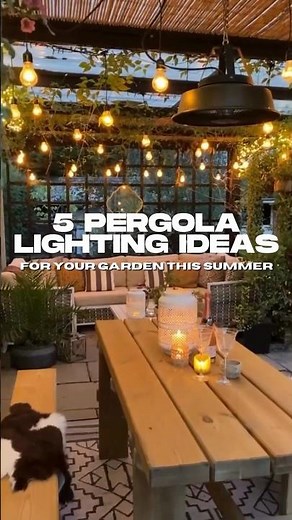 Pergola Lighting Ideas