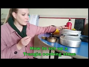 How to put together and use a cooking Trangia