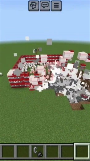 Chicken explosion #shorts #minecraft #chicken