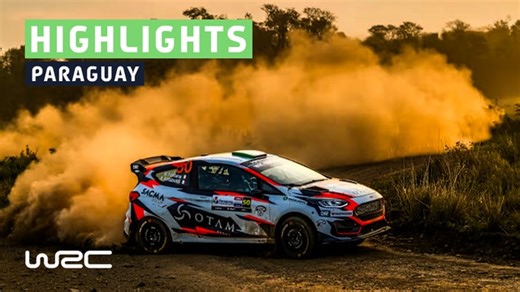 ueno Rally del Paraguay Sunday WRC3 highlights