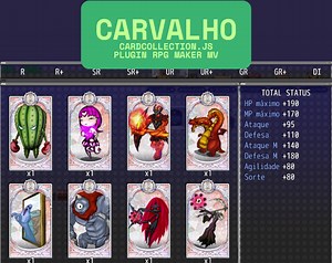 Carvalho Card Collection Plugin for RPG Maker MV by carvalhopluginsrpgmakermv