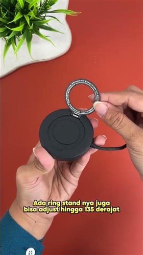 Charging with just a stick using the Baseus Simple Mini4 Magnetic Wireless Charger #smartphone