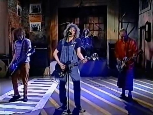 The Replacements performing “Kiss Me On The Bus”, on SNL 1986 This performance went down in history as the night The Replacements were banned from Saturday Night Live “for life”, and a moment that cemented their reputation as that band that had the music, but never quite made it into the superstardom they might have otherwise had. The band reportedly spent the pre-show hours drinking smuggled alchohol in their green room with that week’s host Harry Dean Stanton – during the performance of their 