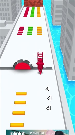 Ladder run chapter 10 - Indian 3d game 🤣 Maa ka bharosa #shorts #trending #viral