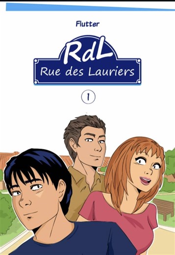 Manga français encore et toujours ! Pour lire « rue des Lauriers » il faut aller sur le insta du même nom ! #mangafrancais #manga #auteur