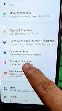 Sound and vibration Settings ViVoT4X में 🔥// How to sound and vibration Settings ViVoT4X me