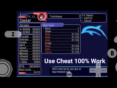 Cheat Dolphin Emulator - Digimon World 4