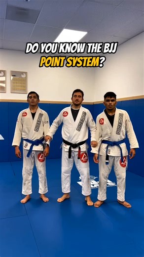 "Do you actually know how the BJJ point system works?" Repost @graciebarrajiujitsu Be honest — do you count your points during training or just roll for the vibes? 👀 Save this breakdown and tag your teammate who swears they had “advantage.” 😂 | Beginners Jiu jitsu