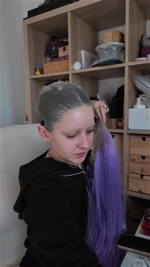 como ponerte una peluca sin morir en el intento | towel wig tutorial