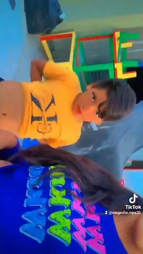 Zary y Magacha ❤️ #mispequeñosactores #greenscreen #magacha #zarigüeya #baile #tiktok