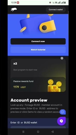 How to open forsage busd I'd from chrome #forsage #forsageregistration