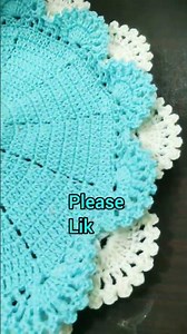 Super easy crochet round placemat #crochettutorial #crochetpattern #easy #beginners