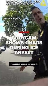 Bodycam shows chaos during ICE arrest
