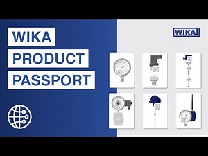 The future of instrument identification: Discover the WIKA product passport