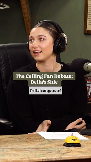Should the ceiling fan be on all the time? Or no? When @jacobdmayo was on the podcast a few weeks ago he made some big claims about why ceiling fans are essential - but his wife, @bellarobmayo, is sharing her side of the debate now! 🦆 Ep 432 - Watch on the Duck Call Room YouTube channel or listen wherever you get your podcasts! | Duck Call Room