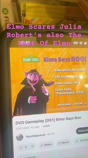 Elmo Scares Julia Roberts also The Best Of Elmo