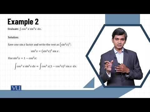 Integrating Products and Powers of sinx and cosx | Calculus II | MTH5102_Topic074