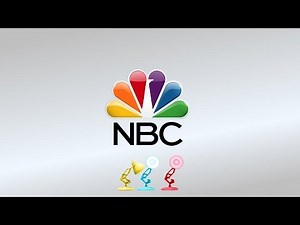 Three Luxo Lamps Spoof NBC Logo