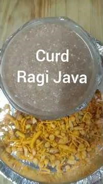Curd Ragi Java#recipe