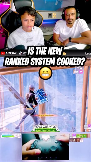 Is the NEW Ranked System cooked? 😬 #romike #romike2013 #fortnite